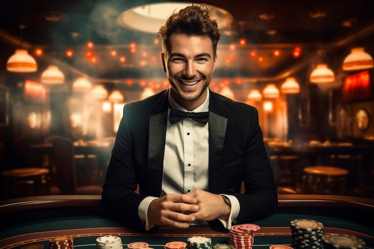 h5.h89i Casino Hold'em live dealer table with community cards displayed